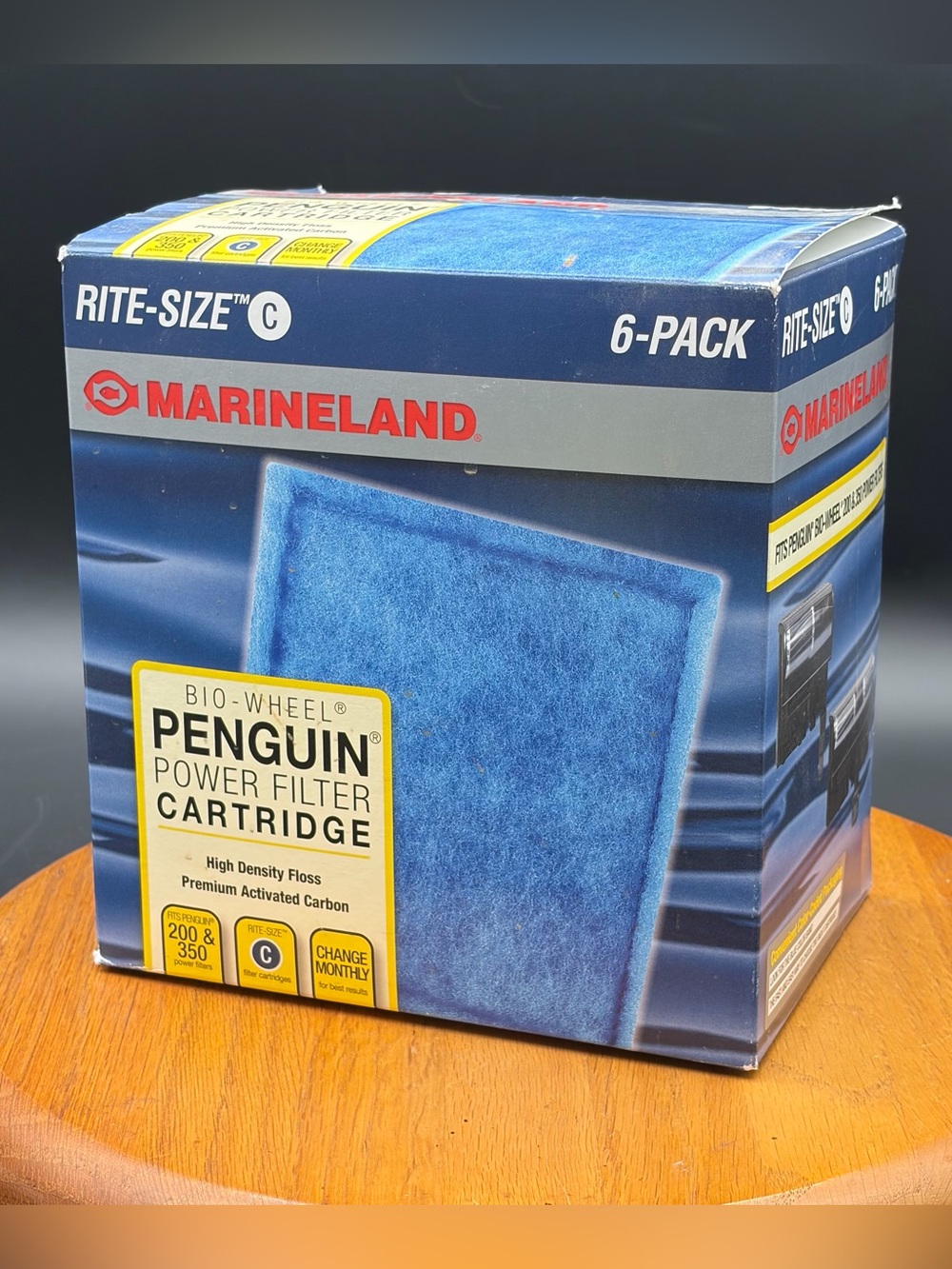 Marineland Penguin Power Filter 6 Count Pack Size C 200 350 Filters